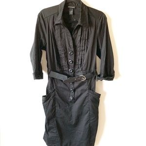 Lane Bryant Women's Belted Dress With Pockets NWOT